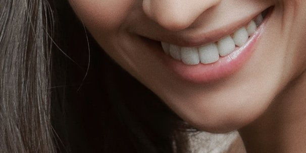 woman smiling face