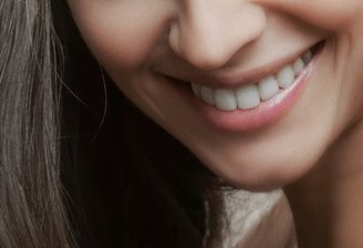 woman smiling face